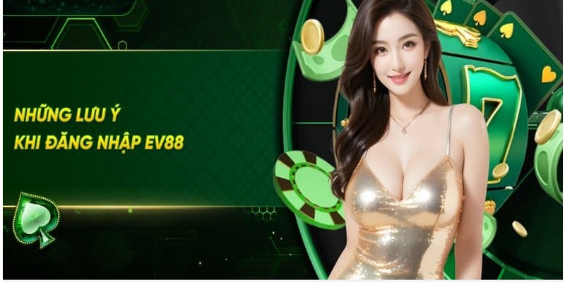 Đăng nhập EV88 cần lưu ý những nội dung gì?